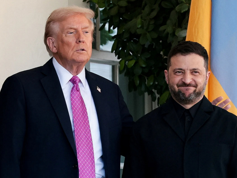 &laquo;Нужно немного поладить&raquo;: о чем говорил Трамп на встрече с Зеленским в Белом доме