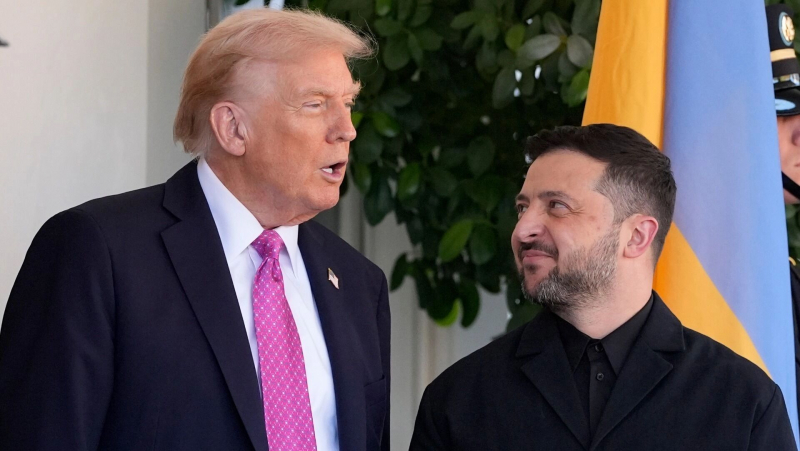 Общение &mdash; &laquo;душевное&raquo;, прогресс &mdash; минимальный. Как прошла встреча Трампа и Зеленского