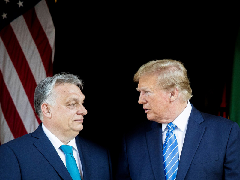 «Остались один-два вопроса»: Трамп и Орбан заявил о прогрессе в урегулировании конфликта на Украине