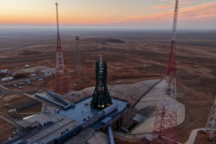 С Байконура к МКС стартовал корабль &laquo;Союз МС-28&raquo; с российскими космонавтами и американским астронавтом