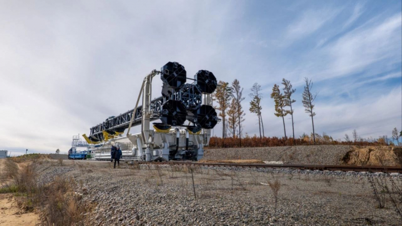 Скандал на стройке космодрома Восточный: русскому космосу отключили свет за долги