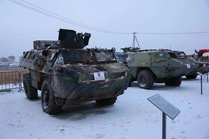 В Якутске открыли выставку трофейной техники из зоны СВО